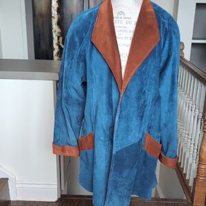 NWT Danier Leather Jacket.  Size Small Swing Jacket But Oversized Fit